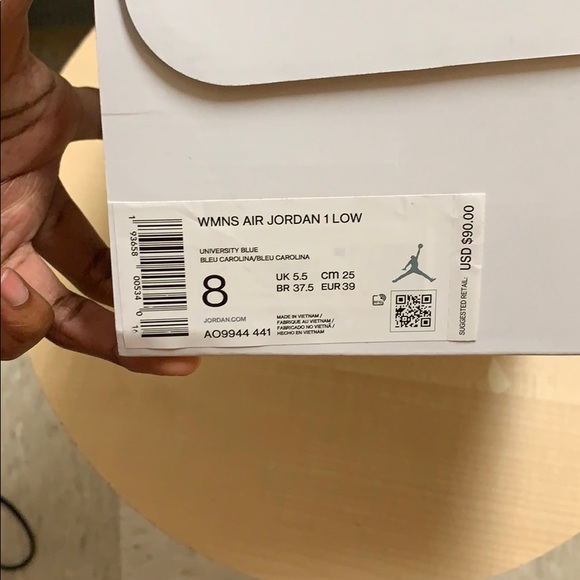 Air Jordan 1 Low UNC (SOLD) - Picture 8 of 8